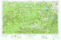 Llano Texas Historical topographic map, 1:250000 scale, 1 X 2 Degree, Year 1956