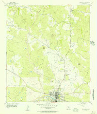 Llano North Texas Historical topographic map, 1:24000 scale, 7.5 X 7.5 Minute, Year 1955