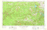 Llano Texas Historical topographic map, 1:250000 scale, 1 X 2 Degree, Year 1954