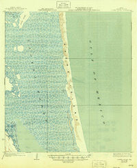 Lopena Island Texas Historical topographic map, 1:62500 scale, 15 X 15 Minute, Year 1923