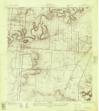 Los Fresnos Texas Historical topographic map, 1:24000 scale, 7.5 X 7.5 Minute, Year 1930
