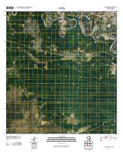 Los Ebanos Texas Historical topographic map, 1:24000 scale, 7.5 X 7.5 Minute, Year 2010