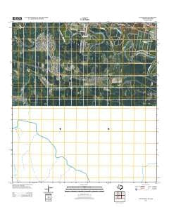 Los Ebanos Texas Historical topographic map, 1:24000 scale, 7.5 X 7.5 Minute, Year 2013