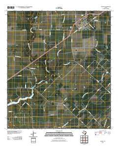Louise Texas Historical topographic map, 1:24000 scale, 7.5 X 7.5 Minute, Year 2010
