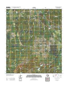 Manning Texas Historical topographic map, 1:24000 scale, 7.5 X 7.5 Minute, Year 2013