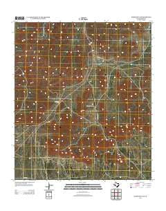 Marathon Gap Texas Historical topographic map, 1:24000 scale, 7.5 X 7.5 Minute, Year 2012