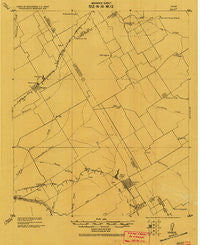 Mart Texas Historical topographic map, 1:62500 scale, 15 X 15 Minute, Year 1920