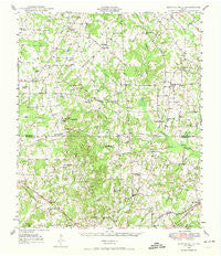 Martins Mill Texas Historical topographic map, 1:62500 scale, 15 X 15 Minute, Year 1948