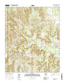 Maverick Flat Texas Current topographic map, 1:24000 scale, 7.5 X 7.5 Minute, Year 2016