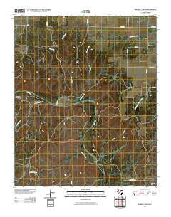 Maybell Canyon Texas Historical topographic map, 1:24000 scale, 7.5 X 7.5 Minute, Year 2010