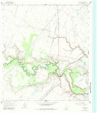 McFaddin Texas Historical topographic map, 1:24000 scale, 7.5 X 7.5 Minute, Year 1962