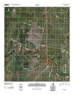 McFaddin Texas Historical topographic map, 1:24000 scale, 7.5 X 7.5 Minute, Year 2010
