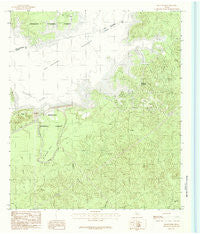 McGee Bend Texas Historical topographic map, 1:24000 scale, 7.5 X 7.5 Minute, Year 1984