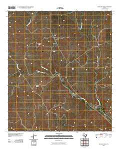 McKegan Draw Texas Historical topographic map, 1:24000 scale, 7.5 X 7.5 Minute, Year 2010