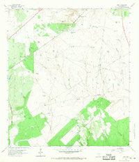 Melo Texas Historical topographic map, 1:24000 scale, 7.5 X 7.5 Minute, Year 1962