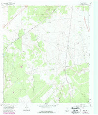 Melo Texas Historical topographic map, 1:24000 scale, 7.5 X 7.5 Minute, Year 1962