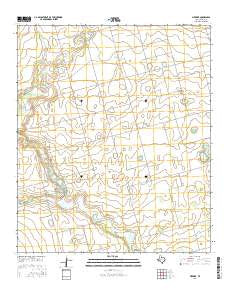 Merrick Texas Current topographic map, 1:24000 scale, 7.5 X 7.5 Minute, Year 2016