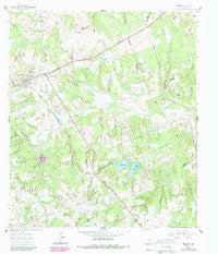 Milano Texas Historical topographic map, 1:24000 scale, 7.5 X 7.5 Minute, Year 1962