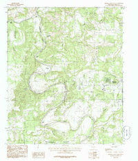 Mineral Wells West Texas Historical topographic map, 1:24000 scale, 7.5 X 7.5 Minute, Year 1984