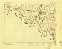 Mission Texas Historical topographic map, 1:62500 scale, 15 X 15 Minute, Year 1916