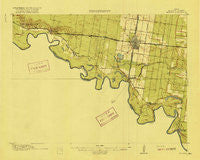 Mission Texas Historical topographic map, 1:62500 scale, 15 X 15 Minute, Year 1916