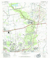 Mont Belvieu Texas Historical topographic map, 1:24000 scale, 7.5 X 7.5 Minute, Year 1994