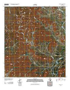 Montell Texas Historical topographic map, 1:24000 scale, 7.5 X 7.5 Minute, Year 2010