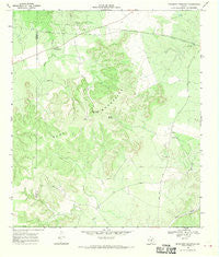 Monument Mountain Texas Historical topographic map, 1:24000 scale, 7.5 X 7.5 Minute, Year 1968