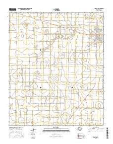 Morton Texas Current topographic map, 1:24000 scale, 7.5 X 7.5 Minute, Year 2016
