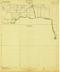 Mykawa Texas Historical topographic map, 1:31680 scale, 7.5 X 7.5 Minute, Year 1920
