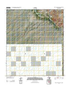 Neely Canyon OE S Texas Historical topographic map, 1:24000 scale, 7.5 X 7.5 Minute, Year 2012