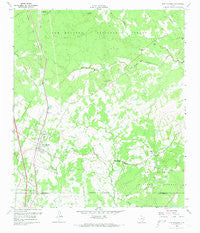 New Waverly Texas Historical topographic map, 1:24000 scale, 7.5 X 7.5 Minute, Year 1960
