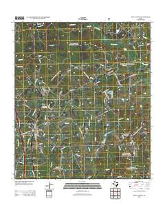 New Waverly Texas Historical topographic map, 1:24000 scale, 7.5 X 7.5 Minute, Year 2013