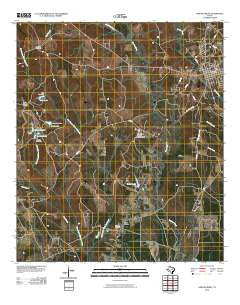 Newton West Texas Historical topographic map, 1:24000 scale, 7.5 X 7.5 Minute, Year 2010