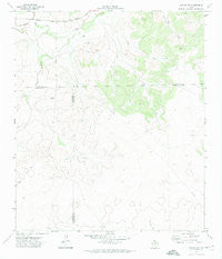 Noelke SW Texas Historical topographic map, 1:24000 scale, 7.5 X 7.5 Minute, Year 1971