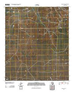 Noelke SW Texas Historical topographic map, 1:24000 scale, 7.5 X 7.5 Minute, Year 2010