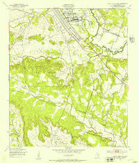 North Fort Hood Texas Historical topographic map, 1:24000 scale, 7.5 X 7.5 Minute, Year 1947