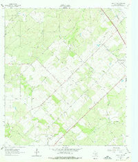 Oakville SW Texas Historical topographic map, 1:24000 scale, 7.5 X 7.5 Minute, Year 1963