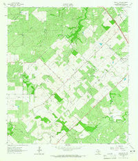 Oakville SW Texas Historical topographic map, 1:24000 scale, 7.5 X 7.5 Minute, Year 1963