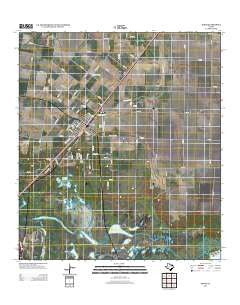 Odem Texas Historical topographic map, 1:24000 scale, 7.5 X 7.5 Minute, Year 2013