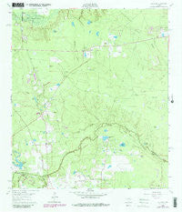 Oklahoma Texas Historical topographic map, 1:24000 scale, 7.5 X 7.5 Minute, Year 1962