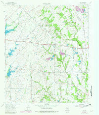 Ola Texas Historical topographic map, 1:24000 scale, 7.5 X 7.5 Minute, Year 1962
