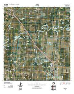 Olmito Texas Historical topographic map, 1:24000 scale, 7.5 X 7.5 Minute, Year 2010
