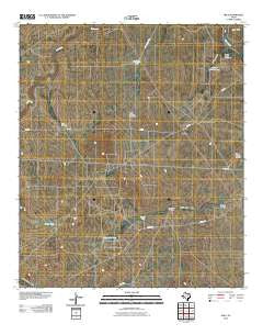 Orla Texas Historical topographic map, 1:24000 scale, 7.5 X 7.5 Minute, Year 2010
