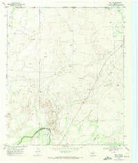 Orla NE Texas Historical topographic map, 1:24000 scale, 7.5 X 7.5 Minute, Year 1968