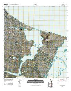 Oso Creek NE Texas Historical topographic map, 1:24000 scale, 7.5 X 7.5 Minute, Year 2010