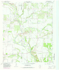 Padgett Texas Historical topographic map, 1:24000 scale, 7.5 X 7.5 Minute, Year 1964