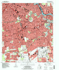Park Place Texas Historical topographic map, 1:24000 scale, 7.5 X 7.5 Minute, Year 1995