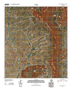 Paso Del Norte Texas Historical topographic map, 1:24000 scale, 7.5 X 7.5 Minute, Year 2010