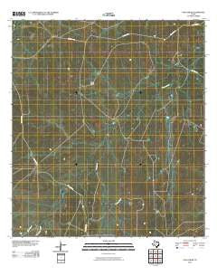 Pato Creek Texas Historical topographic map, 1:24000 scale, 7.5 X 7.5 Minute, Year 2010